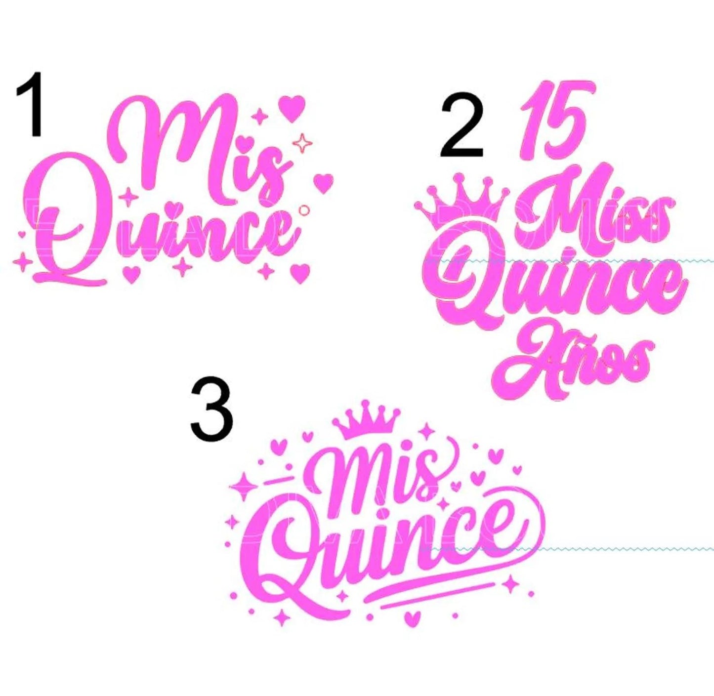MIS QUINCE Personalized Teddy Bear Shirt: Custom Design Quinceañera Birthday Gift Made to fit most 14 inch Bears