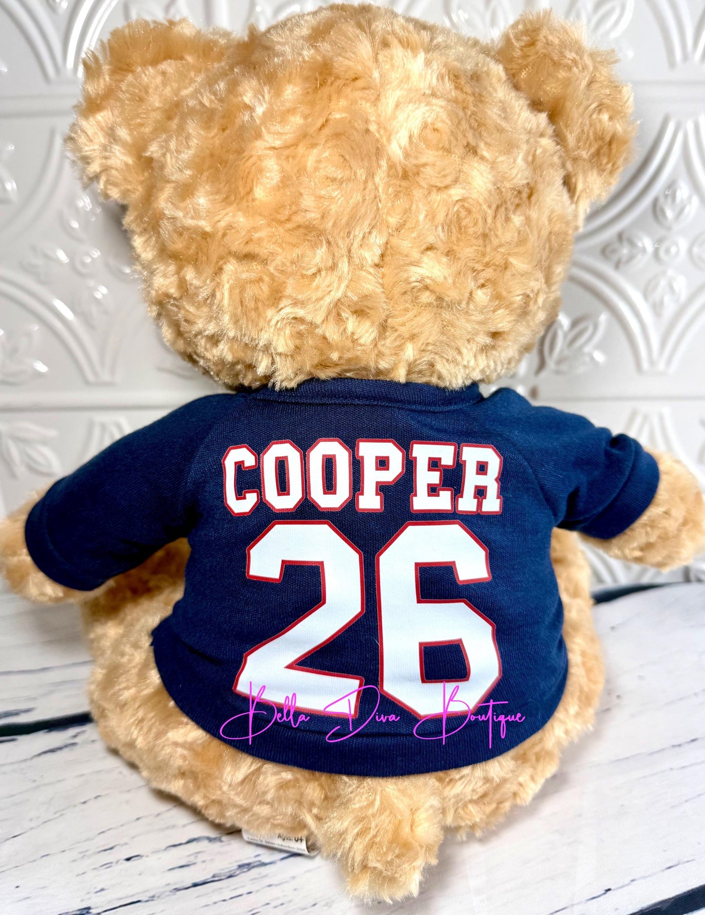 CLASS of 2026 GRADUATION Teddy Bear T-shirts- Custom Design/ Personalized Plush Tees Fits Most 14" Stuffed Animals
