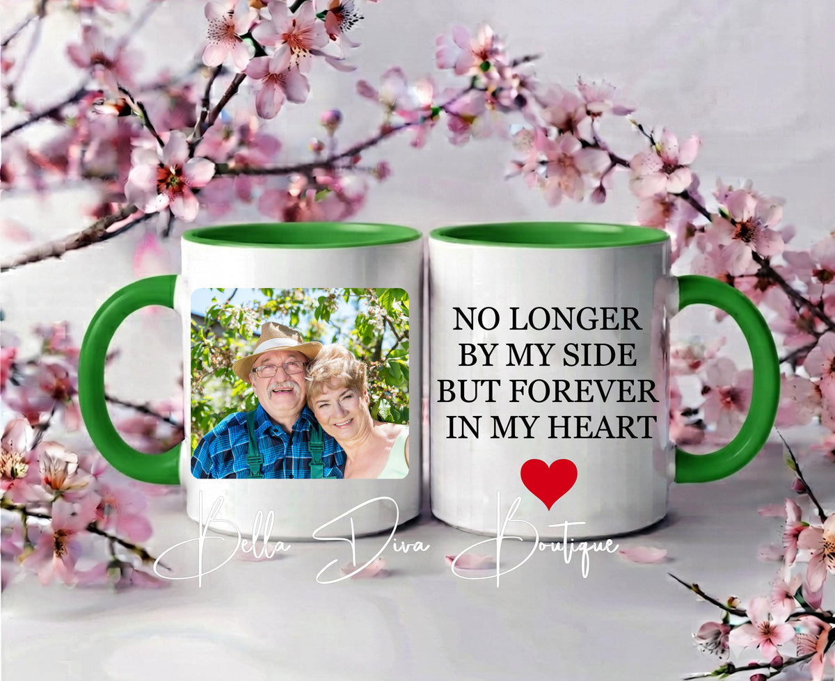 CUSTOM PHOTO MUG In Loving Memory Keepsake Gift Picture Bereavement Memorial Sympathy  Loss of Loved ones Personalized 15oz mug