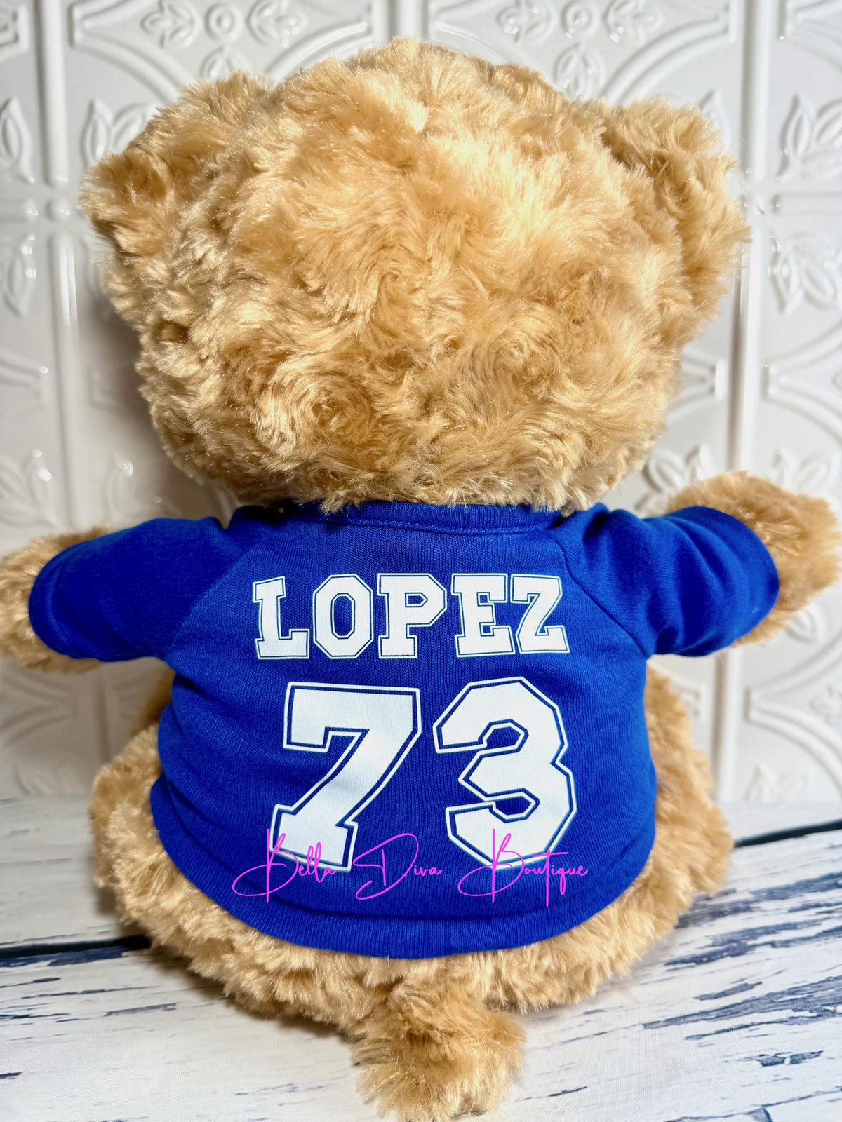 CLASS of 2026 GRADUATION Custom Design Teddy Bear Shirt: Personalized Plushie Tee Fits Most 14" Stuffed Animals