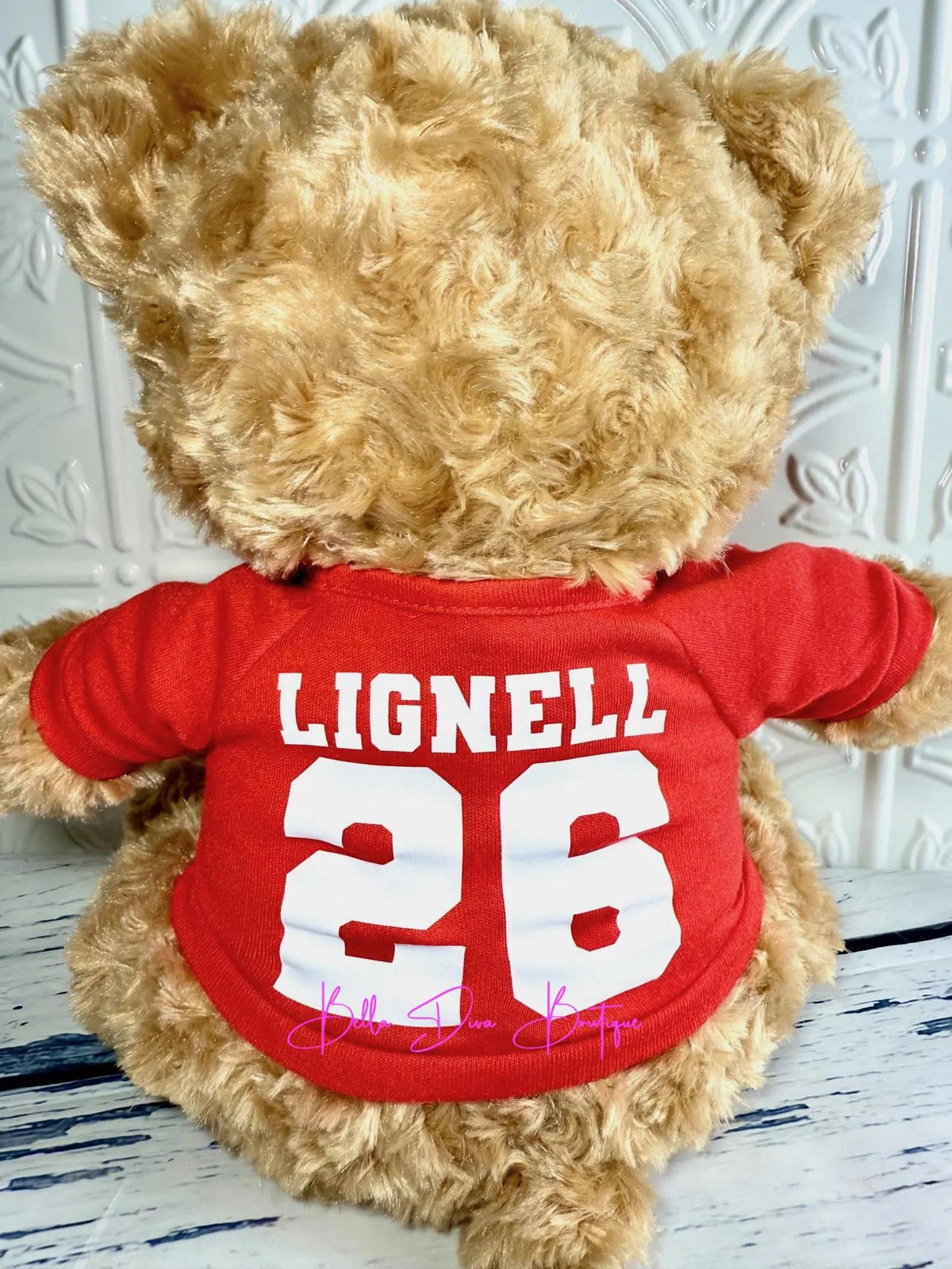 CLASS of 2026 GRADUATION Custom Design Teddy Bear Shirt: Personalized Plushie Tee Fits Most 14" Stuffed Animals