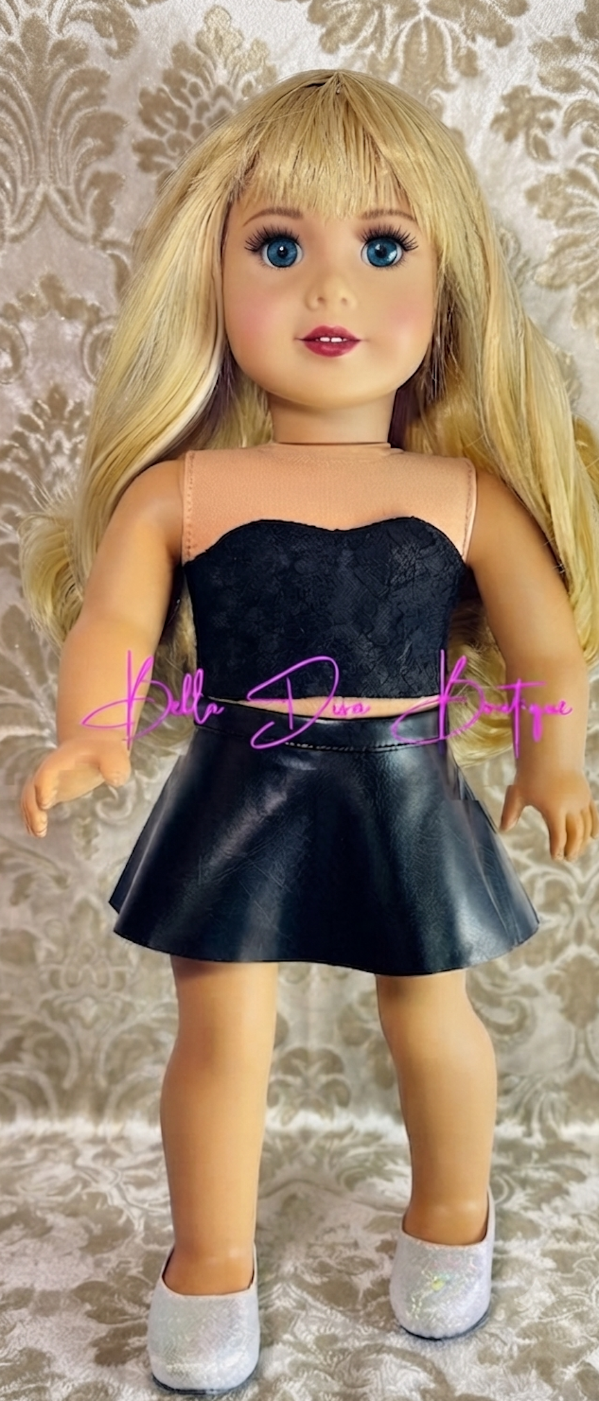 LACE BUSTIER Crop Top Made to fit 18 Inch Girl Dolls