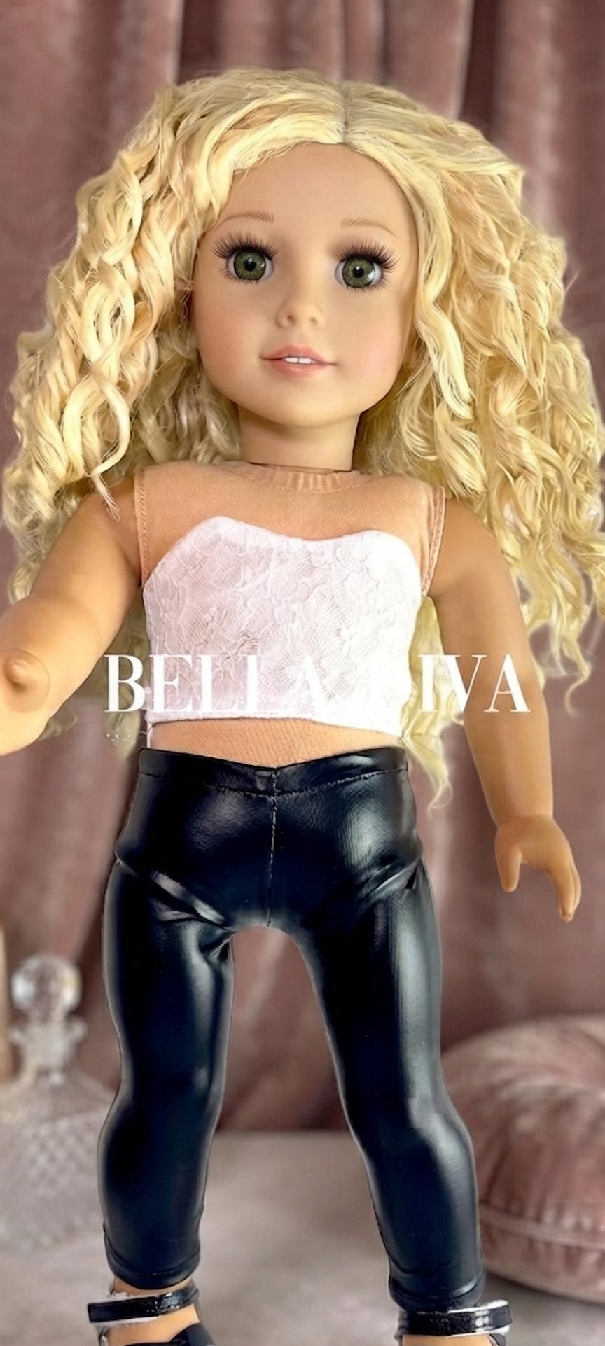 LACE BUSTIER Crop Top Made to fit 18 Inch Girl Dolls
