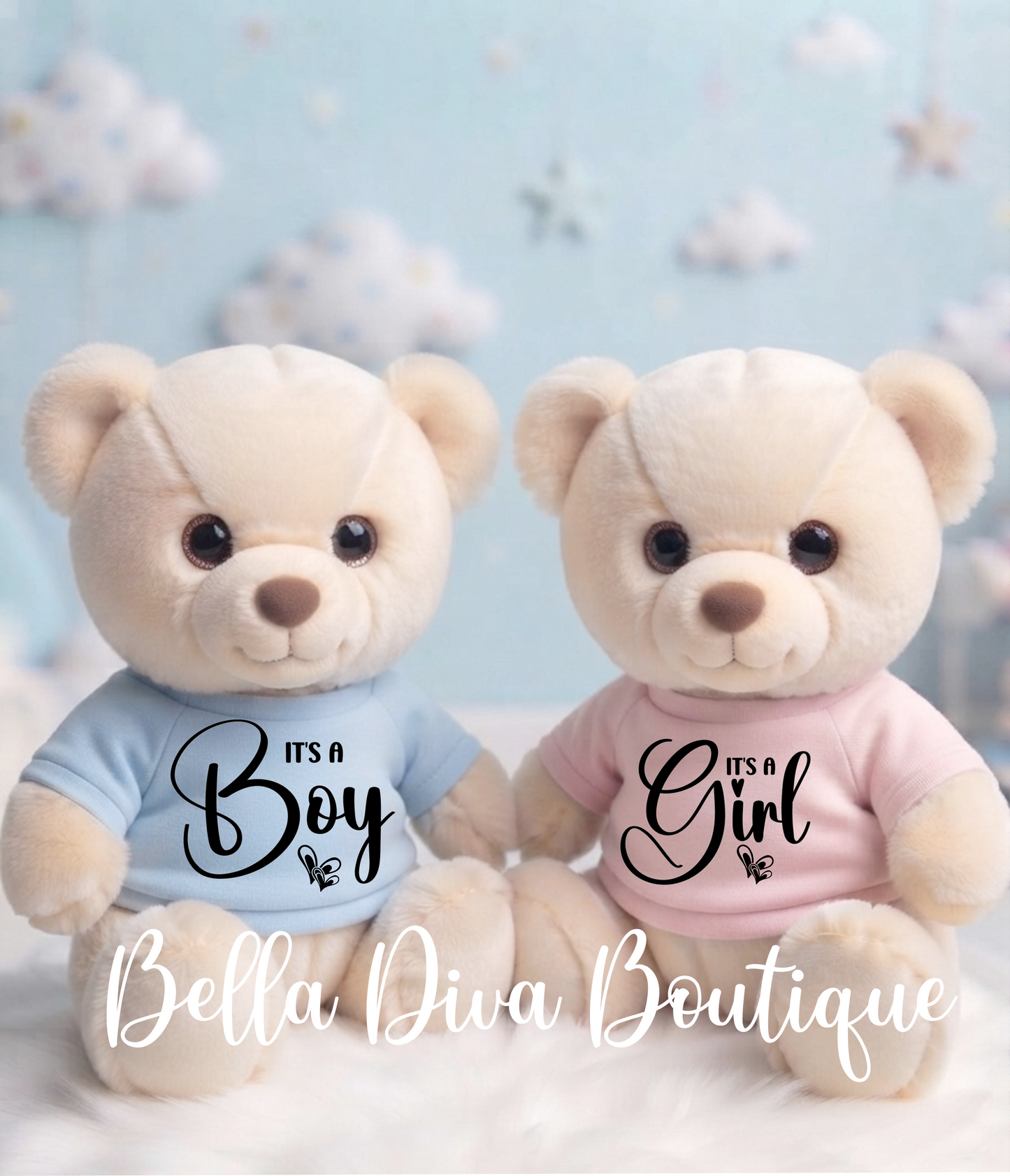 Teddy Bear CUSTOM DESIGN T-shirt | PERSONALIZED Name Stuffed Animals Plushies Gift Tees | Teddies Picture Photo & Text Design Tee